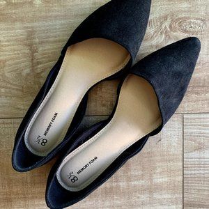 Time and Tru flats. Size 8.5. Black.